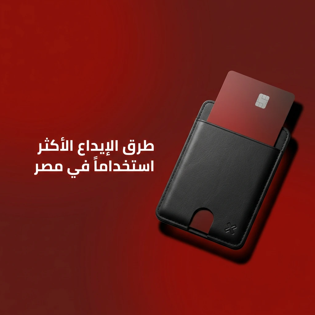 طرق الإيداع الأكثر استخداماً في مصر: فودافون كاش، فوري، إنستاباي، فيزا وماستركارد، سكريل