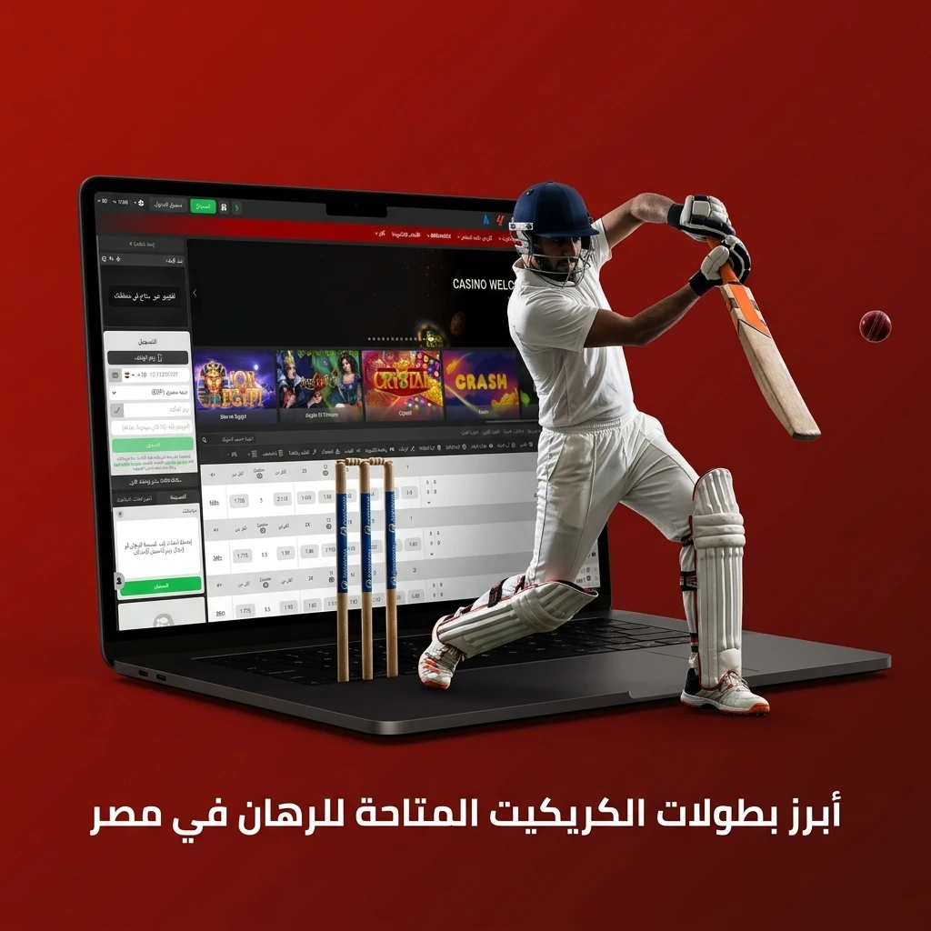 بطولات الكريكيت المتاحة للرهان في مصر عبر 888starz كأس العالم وIPL والأشيز