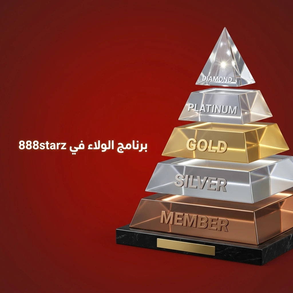 برنامج ولاء 888starz بمستويات متعددة من الأساسي حتى VIP مع نقاط قابلة للتحويل لرصيد حقيقي